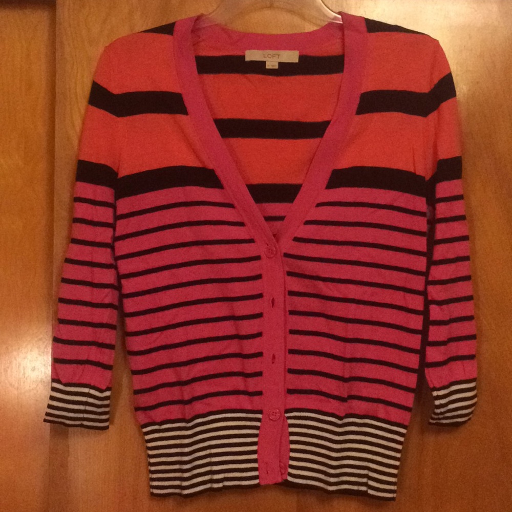 FUN Ann Taylor Loft cardigan sz S
